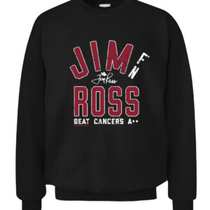 Jim Ross Beat Cancer's A Shirt CACS black front.jpg