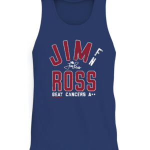 Jim Ross Beat Cancer's A Shirt CATT navy front.jpg