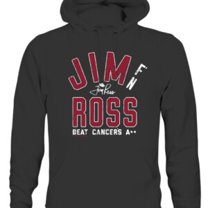 Jim Ross Beat Cancer's A Shirt CAUH black front.jpg