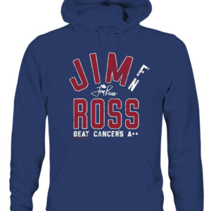 Jim Ross Beat Cancer's A Shirt CAUH navy front.jpg