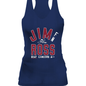 Jim Ross Beat Cancer's A Shirt CAWT navy front.jpg