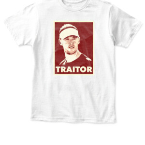 TRAITOR SHIRT Lincoln Riley USC Trojans APKT white front.jpg