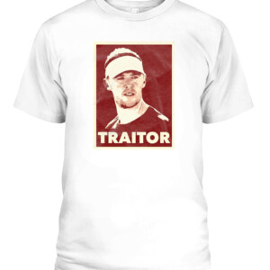 TRAITOR SHIRT Lincoln Riley USC Trojans CABT white front.jpg