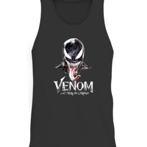 Marvel Venom Let There Be Carnage Spiderman Movie Water Color Art T Shirt CATT black front.jpg