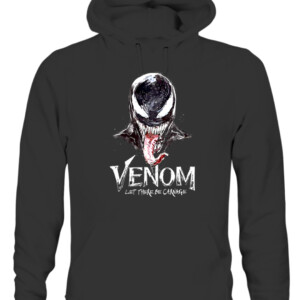 Marvel Venom Let There Be Carnage Spiderman Movie Water Color Art T Shirt CAUH black front.jpg