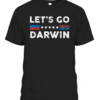 Lets Go Darwin US Flag Vintage Tee Shirt CABT black front.jpg
