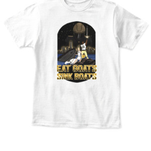 EAT GOATS SINK BOATS SHIRT Army Black Knights APKT white front.jpg