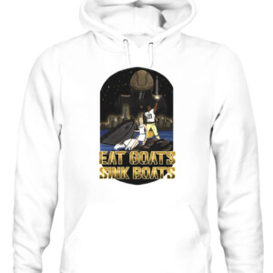 EAT GOATS SINK BOATS SHIRT Army Black Knights CAUH white front.jpg