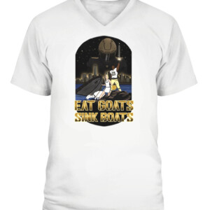 EAT GOATS SINK BOATS SHIRT Army Black Knights CAVN white front.jpg