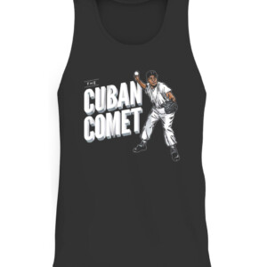 THE CUBAN COMET SHIRT MINNIE MIÑOSO Chicago White Sox CATT black front.jpg