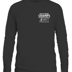 2021 SEC Football Conference Champions 2 Hit Score T Shirt Alabama Crimson Tide CALS black front.jpg