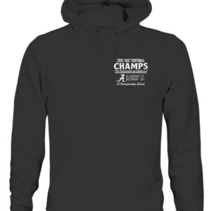 2021 SEC Football Conference Champions 2 Hit Score T Shirt Alabama Crimson Tide CAUH black front.jpg