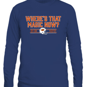 WHERE'S THAT MAGIC NOW SHIRT Oklahoma State Cowboys CALS navy front.jpg