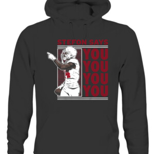 STEFON SAYS YOU YOU YOU YOU SHIRT STEFON DIGGS Buffalo Bills CAUH black front.jpg