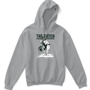 JAYDEN REED THE CATCH SHIRT Michigan State Spartans APKH sport grey front.jpg