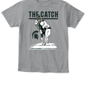 JAYDEN REED THE CATCH SHIRT Michigan State Spartans APKT sport grey front.jpg