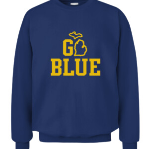 GO BLUE SHIRT Michigan Wolverines CACS navy front.jpg