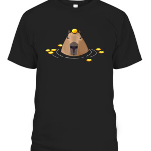 Capybara T Shirt CABT black front.jpg