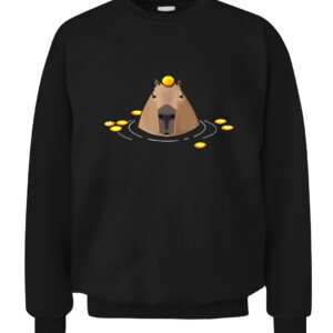 Capybara T Shirt CACS black front.jpg