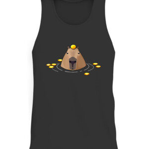 Capybara T Shirt CATT black front.jpg