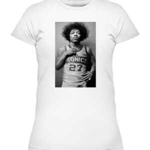 Jimi Hendrix x Seattle SuperSonics Shirt Klay Thompson Jimi Hendrix Shirt Golden State Warriors CAWTS white front.jpg