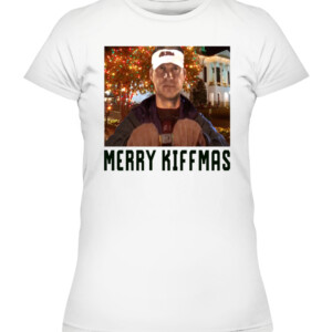MERRY KIFFMAS SHIRT Lane Kiffin Ole Miss National Lampoon's Christmas Vacation Chevy Chase Clark Griswold CAWTS white front.jpg