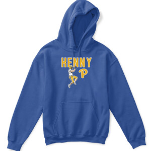 KENNY PICKETT TOUCHDOWN SHIRT Kenny Pickett Pittsburgh Panthers APKH royal front.jpg