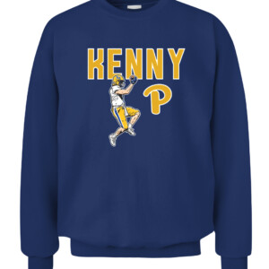 KENNY PICKETT TOUCHDOWN SHIRT Kenny Pickett Pittsburgh Panthers CACS navy front.jpg