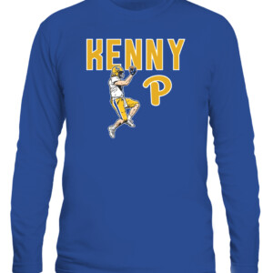KENNY PICKETT TOUCHDOWN SHIRT Kenny Pickett Pittsburgh Panthers CALS royal front.jpg
