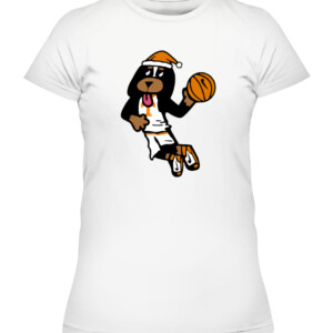 Santa Smokey Soaring High Shirt Mascot Tennessee Volunteers Basketball CAWTS white front.jpg