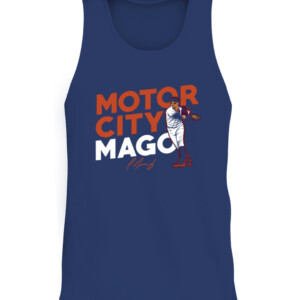 MOTOR CITY MAGO SHIRT Javy Báez Detroit Tigers CATT navy front.jpg