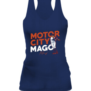 MOTOR CITY MAGO SHIRT Javy Báez Detroit Tigers CAWT navy front.jpg
