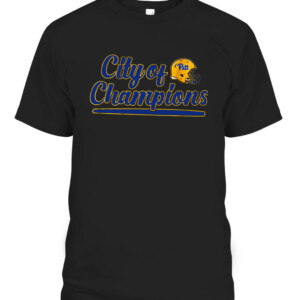 WR1 CITY OF CHAMPIONS SHIRT Kenny Pickett Pittsburgh PanthersDIONTAE JOHNSON ittsburgh Steelers CABT black front.jpg
