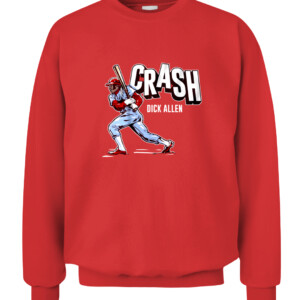 CRASH SHIRT DICK ALLEN Philadelphia Phillies Chicago White Sox CACS red front.jpg