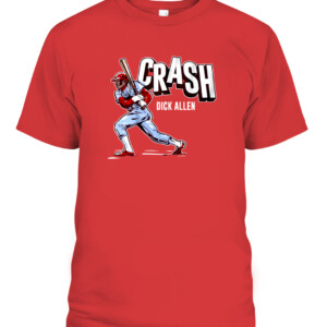 CRASH SHIRT DICK ALLEN Philadelphia Phillies Chicago White Sox CAPT red front.jpg