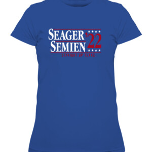 SEAGER SEMIEN '22 STRAIGHT UP TEXAS SHIRT Corey Seager Marcus Semien Texas Rangers CAWTS royal front.jpg