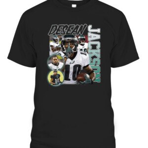 DeSean Jackson 10 Dreams Shirt DeVonta Smith DeSean Jackson Philadelphia Eagles CABT black front.jpg