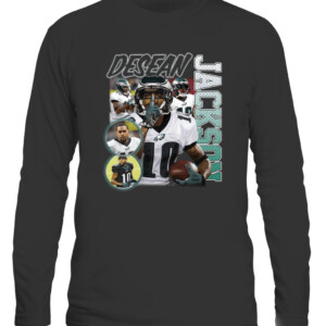 DeSean Jackson 10 Dreams Shirt DeVonta Smith DeSean Jackson Philadelphia Eagles CALS black front.jpg