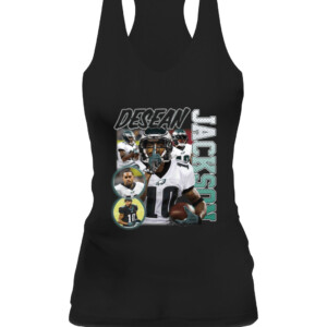 DeSean Jackson 10 Dreams Shirt DeVonta Smith DeSean Jackson Philadelphia Eagles CAWT black front.jpg