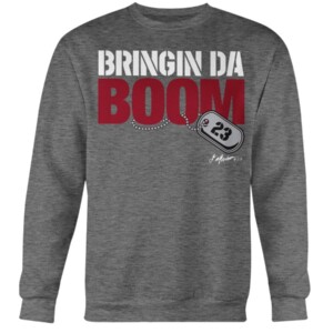 Bringin Da Boom Shirt DaShaun White Oklahoma Sooners Crewneck