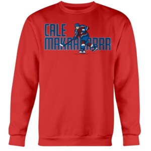 CALE MAKAAAAARRR SHIRT Cale Makar Colorado Avalanche Crewneck