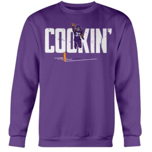 COOKIN' SHIRT DALVIN COOK Minnesota Vikings Crewneck