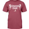 CRIMSON CRANE SHIRT JAMESON WILLIAMS JOHN METCHIE III Alabama Crimson Tide Shirt