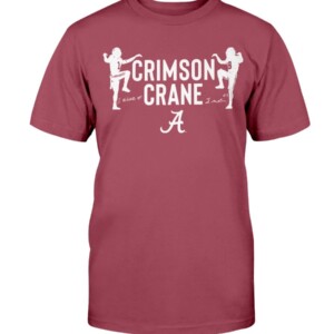CRIMSON CRANE SHIRT JAMESON WILLIAMS JOHN METCHIE III Alabama Crimson Tide Shirt