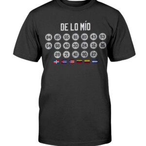 DE LO MÍO SHIRT Celebrate Hispanic Heritage Jonathan Loáisiga New York Yankees B Shirt