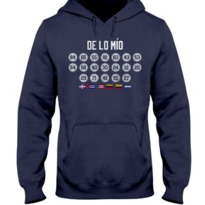 DE LO MÍO SHIRT Celebrate Hispanic Heritage Jonathan Loáisiga New York Yankees Hoddie