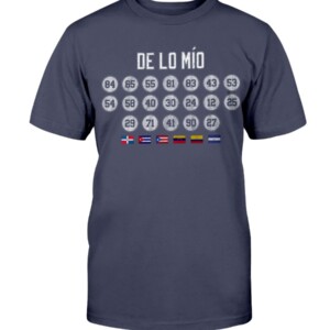 DE LO MÍO SHIRT Celebrate Hispanic Heritage Jonathan Loáisiga New York Yankees Shirt