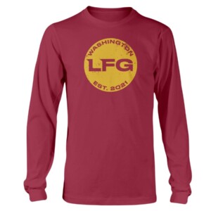 LFG WASHINGTON SHIRT Washington Football Redskins Longsleeve