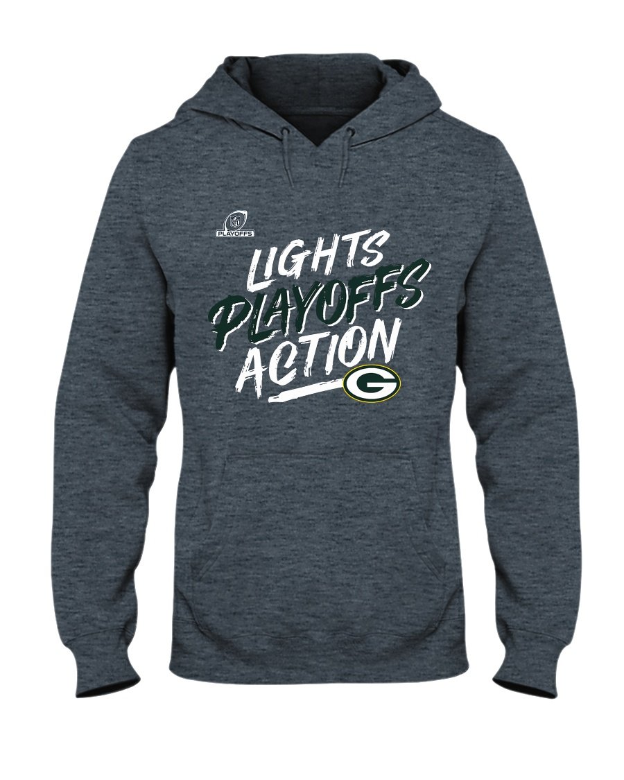 LIGHT PLAYOFF ACTION T-Shirt Green Bay Packers 2021 NFC North Division Champions Hoddie LIGHT PLAYOFF ACTION T Shirt Green Bay Packers 2021 NFC North Division Champions Hoddie