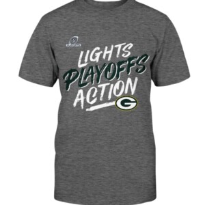 LIGHT PLAYOFF ACTION T Shirt Green Bay Packers 2021 NFC North Division Champions Shirt